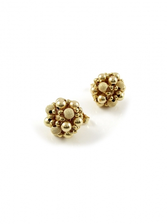 Cercei cu surub, Ichiban - Golden Daisies